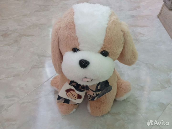 Собака мягкая игрушка