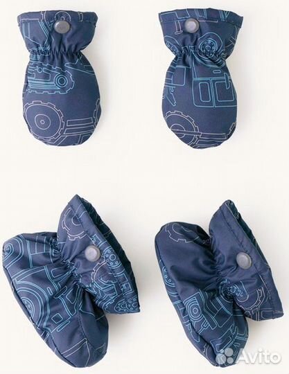 Комбинезон зимний Crockid 68-74