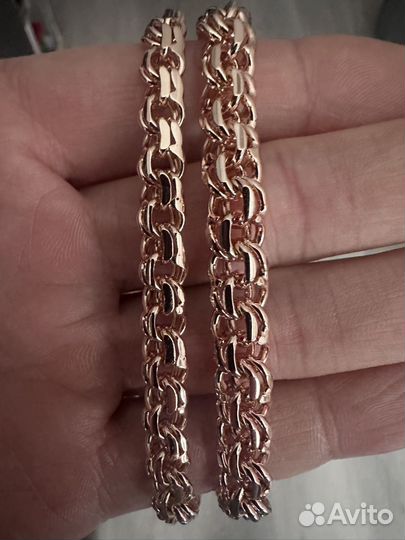 Цепь и браслет бисмарк цвет желтый бисмарк