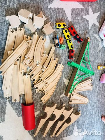 Деревянная дорога ikea, железная дорога купить в Москве | Личные вещи ...