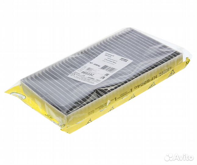 Фильтр воздушный салона ваз-2123 угольный невский