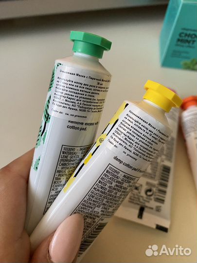 Маски для лица 4шт