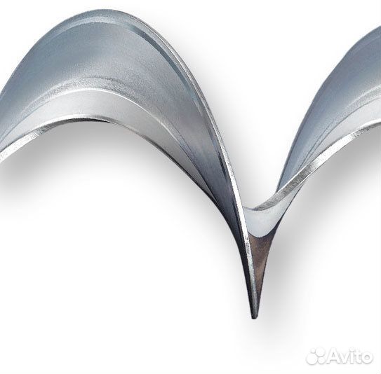 Спираль шнека диаметром от 55мм до 400мм