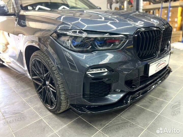 Сплиттер губа BMW X5 G05