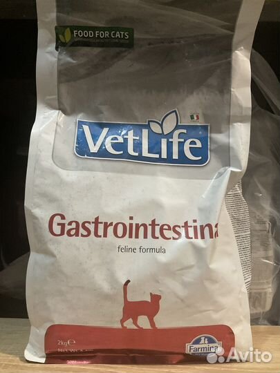 Корм для кошек farmina gastrointestinal vet life