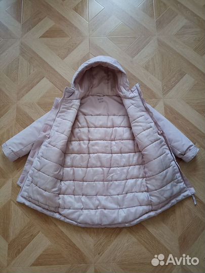 Куртка парка зимняя для девочки 116