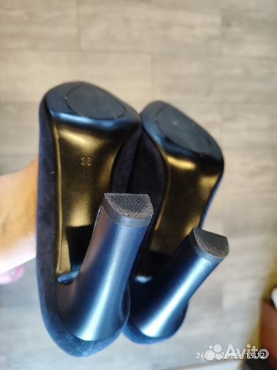 Туфли женские 37 размер замша