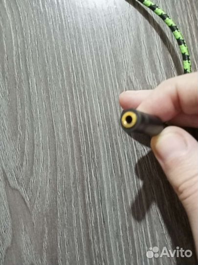 Аудио переходник (2RCA - 3,5мм гнездо)