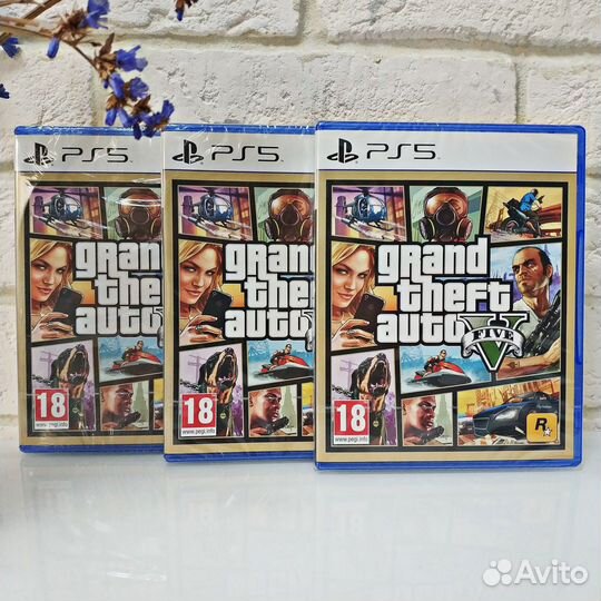 Grand Theft Auto V PS5 новый