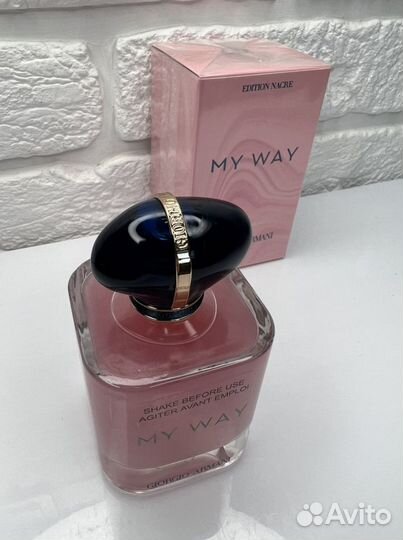 Giorgio armani my way с шиммером 90 ml