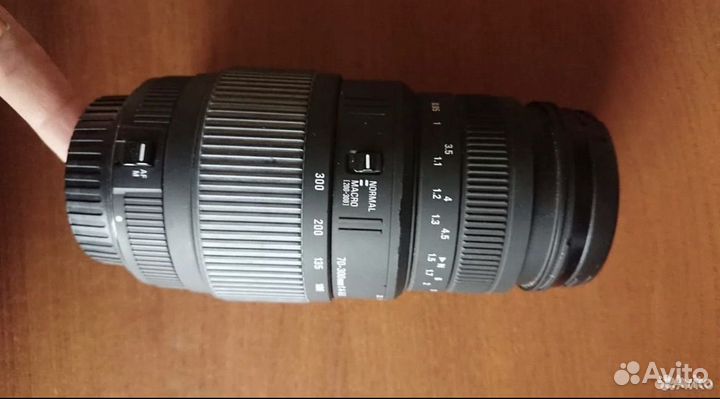 Объектив Sigma DG ef 70-300 mm