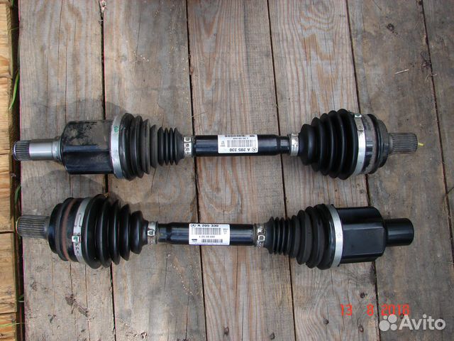 Привод передний Mercedes W205 4-matic