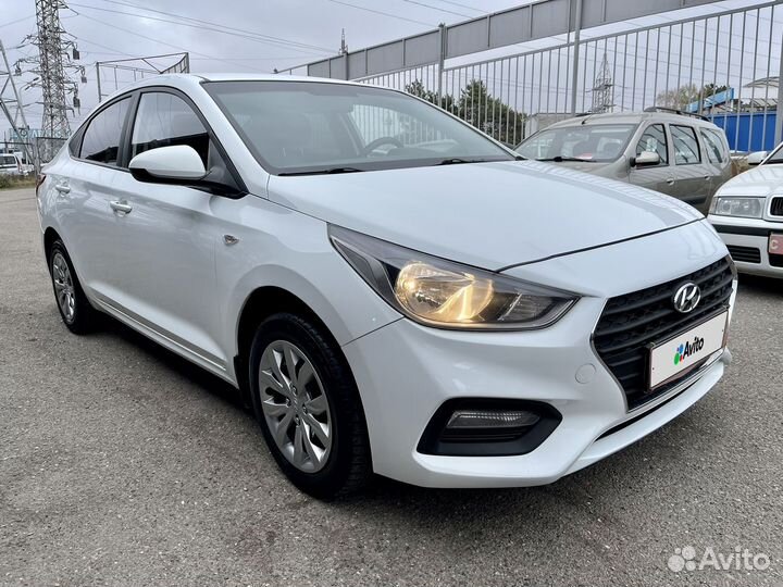 Hyundai Solaris 1.4 AT, 2019, 107 252 км