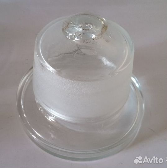 Банка аптечная. притертая пробка.толстое стекло