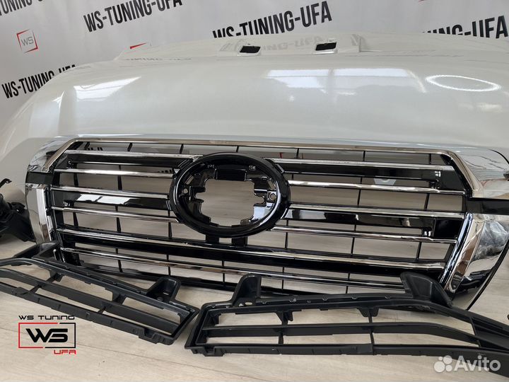Бампер Toyota land cruiser 200 в стиль 2016 AT44