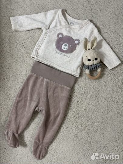 Велюровый костюм c&a