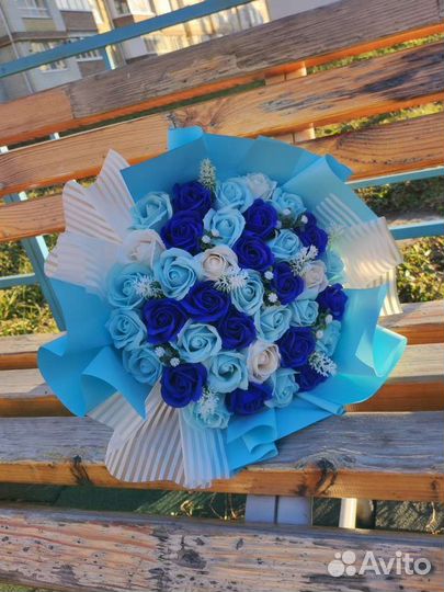 Мыльные букеты