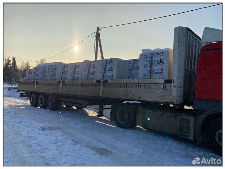 Газобетонные блоки перемычки Бонолит