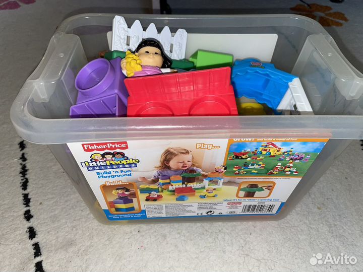 Fisher price конструктор