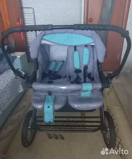 Коляска для двойни