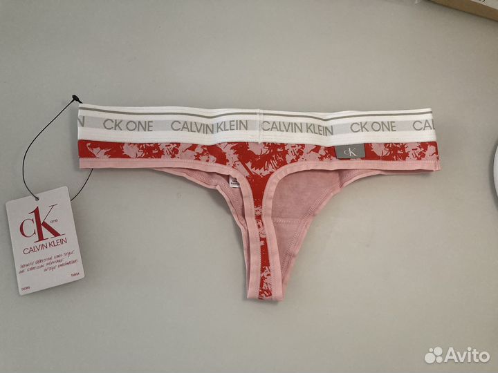 Женские трусики стринги Calvin Klein, оригинал XL