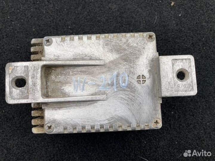 Блок управления вентиляторами w210