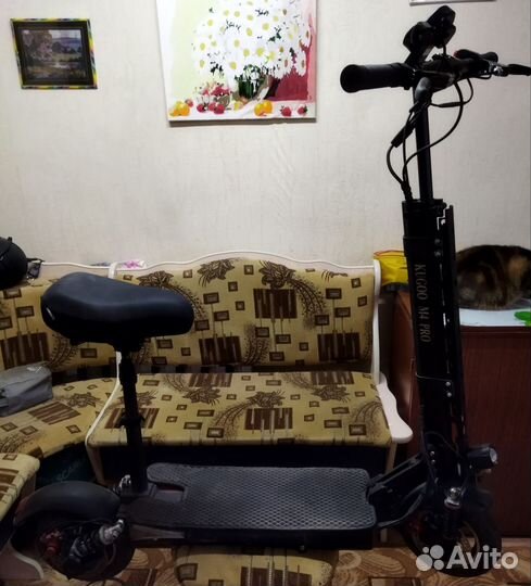 Электросамокат kugoo m4 pro бу