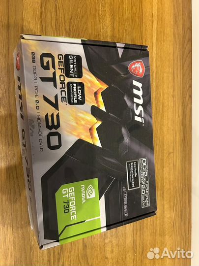 Видеокарта MSI gt 730 2gb