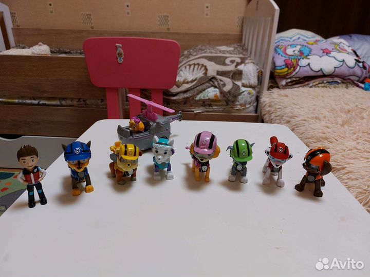 Игрушки щенячий патруль