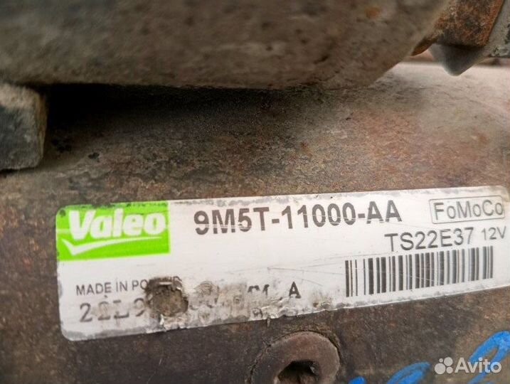 Стартер Ford Focus 2 универсал рест 1.6L duratorq