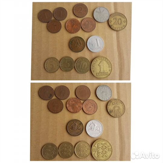 Монеты бывших республик СССР