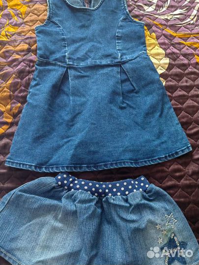 Вещи пакетом на девочку 3-4 года