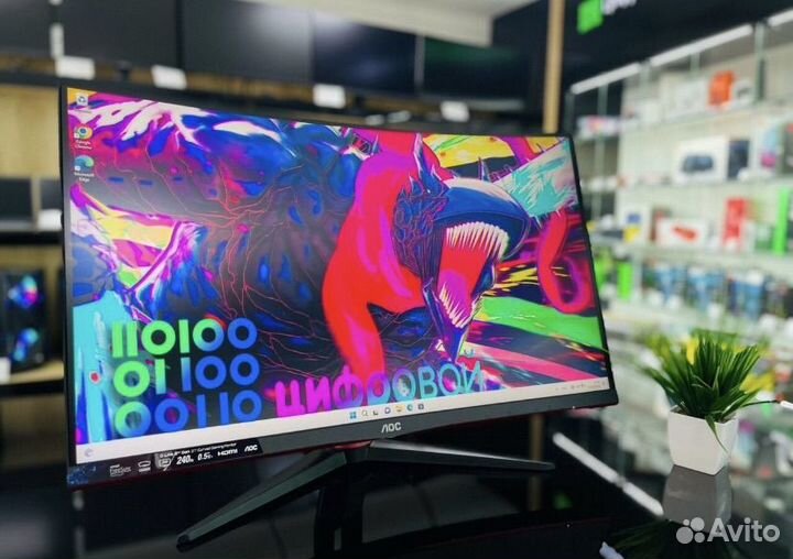 Монитор AOC Gaming C27G2ZU 240Гц с акустикой
