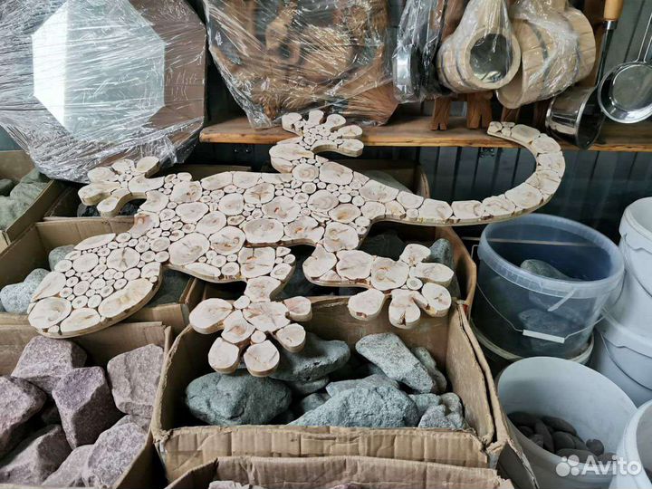 Фигуры из спилов можжевельника