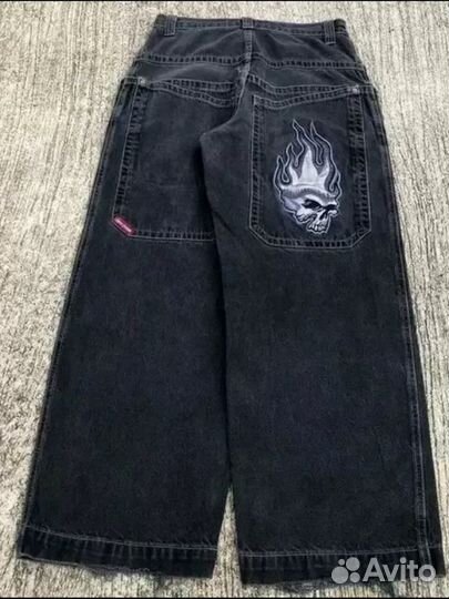 Джинсы широкие jnco sk8 под заказ