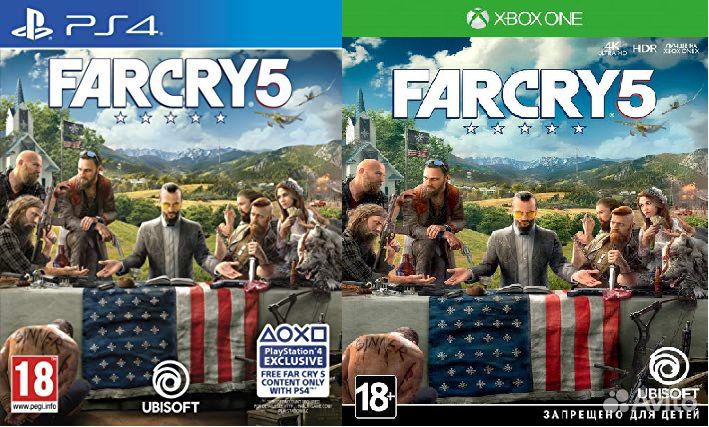 Far cry 5 ps 4 xbox ONE