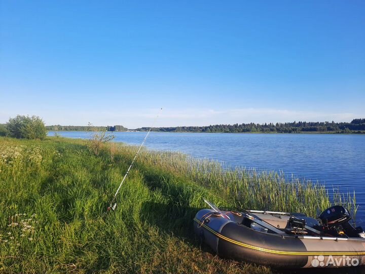 Лодка пвх с мотором 9.9