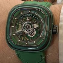 Мужские часы Sevenfriday зеленые