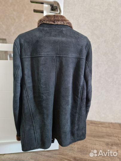 Дубленка натуральная мужская 46 48