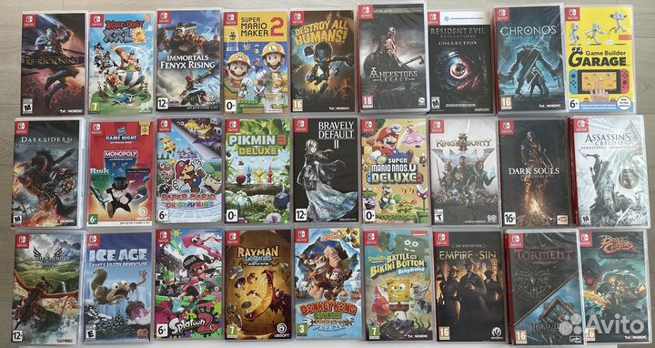 Игры для nintendo switch