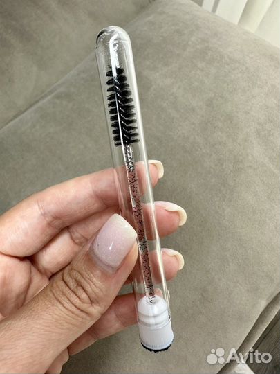 Щеточки в колбе для ресниц. Набор 12 шт