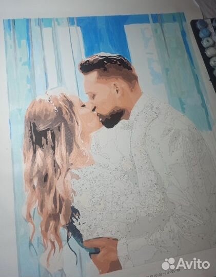 Рисование по номерам с фотографии или картинки