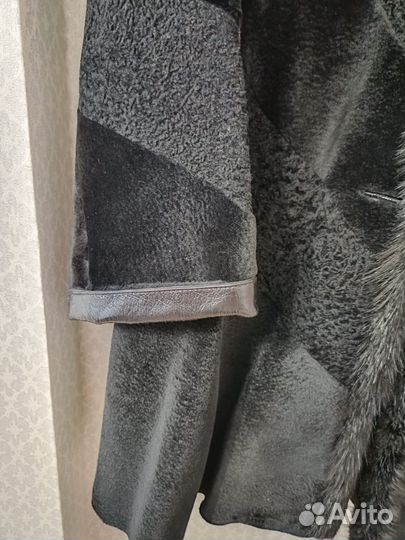 Шуба женская натуральная 48 50