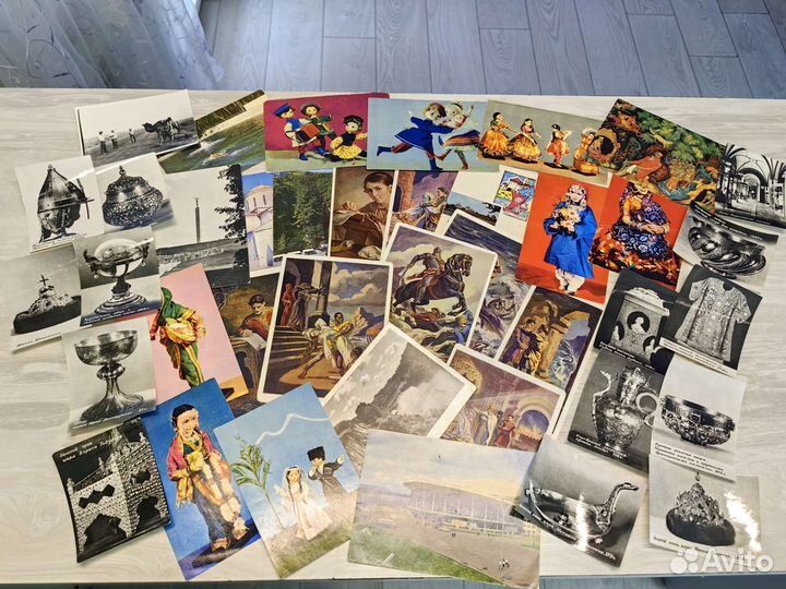 Наборы открыток и почтовые открытки СССР