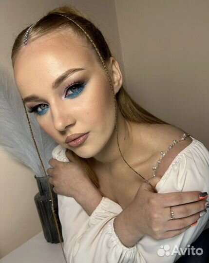 Макияж, визажист, локоны