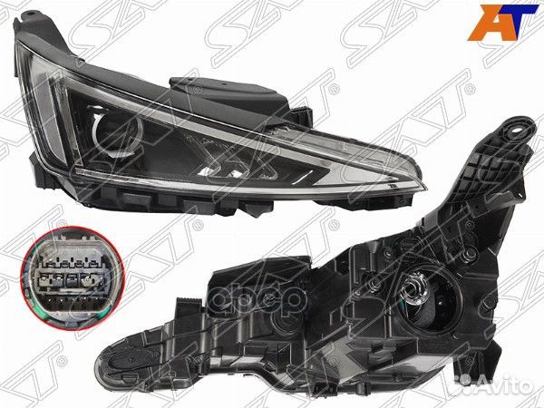 Фара hyundai elantra 18-20 RH галоген