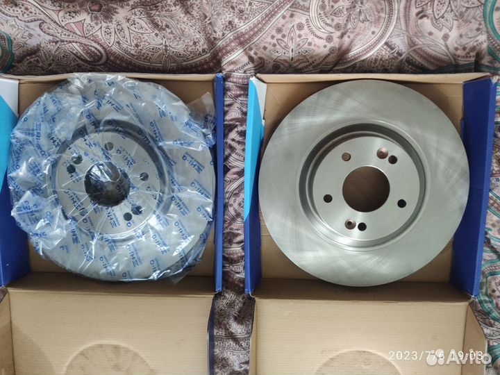 Диск тормозной передний Sangsin SD1070 2 шт