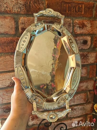 Поднос. Большой. Винтаж