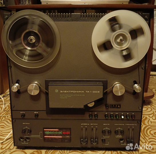 Электроника та1-003 Катушечный магнитофон