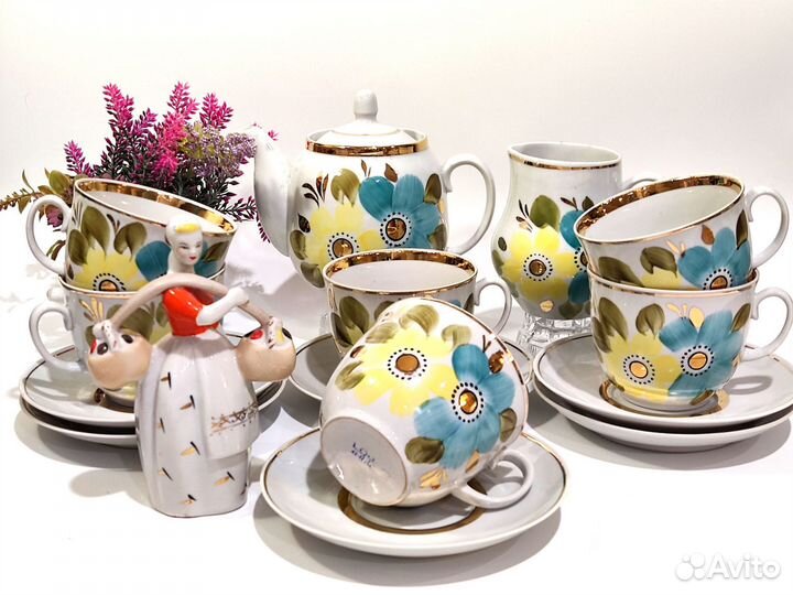 Чайный сервиз СССР барановка